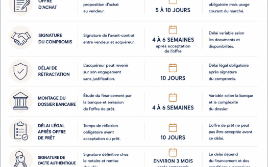 Délais clés d’une vente immobilière à Annecy