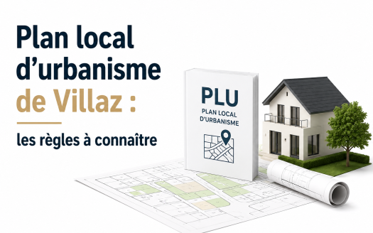 plan local d'urbanisme à villaz, nouveautés et règles